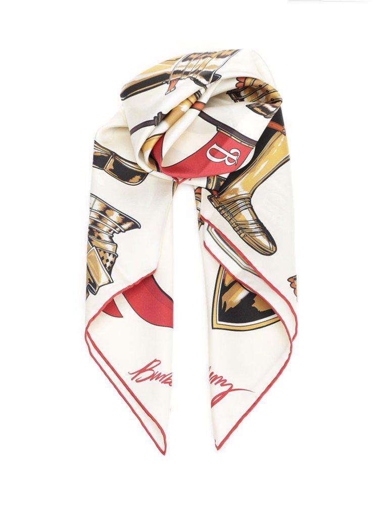 【送料&関税込】Burberry Check-printed Fringed-edge Scarf Burberry Check Printed Frayed-edge Scarf | italist