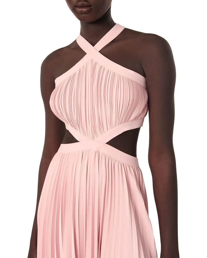 Maje Pleated Maxi Dress 2