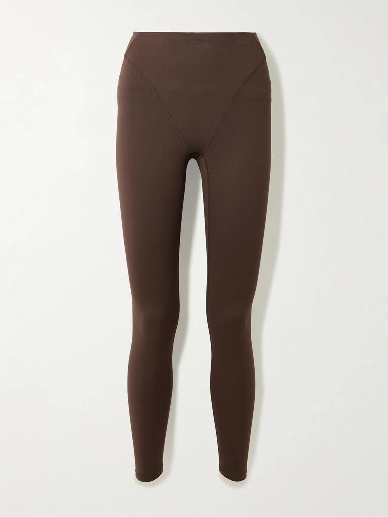 SKIMS + Nike V-line 26" Leggings - Dark Sepia