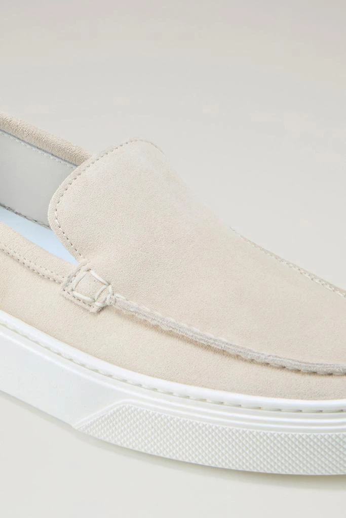 WO-FOOTWEAR Suede Slip-on Loafers - Women - Beige 5
