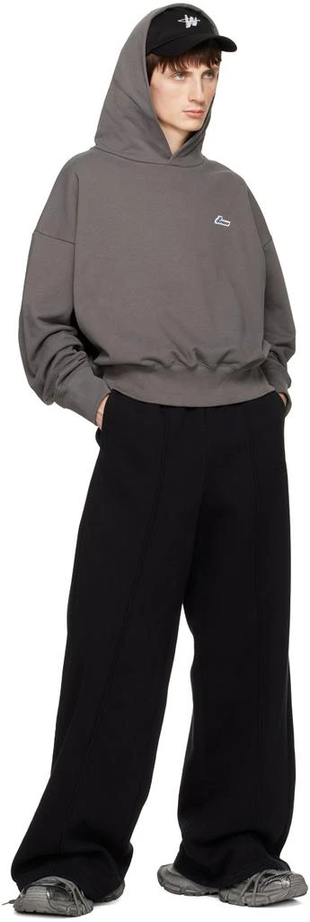 We11done Gray Wappen Hoodie 4