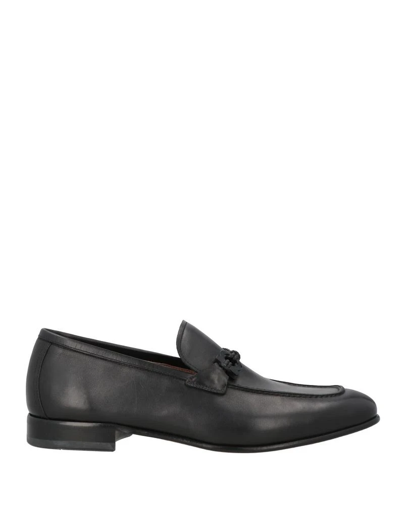 Shop Ferragamo Logo Embossed Slip-On Loafers on Sale at  display picture 1