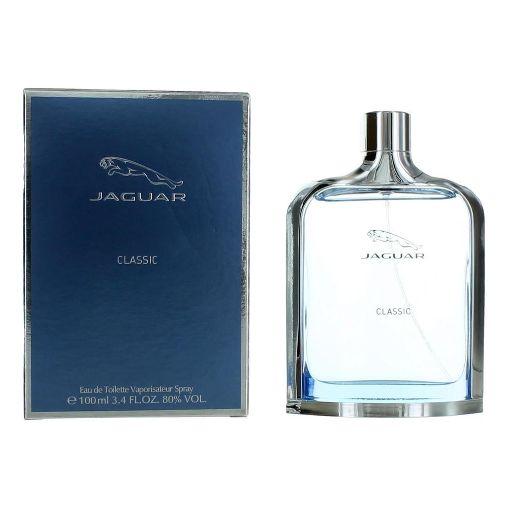 JAGUAR Classic Blue by , 3.4 oz Eau De Toilette Spray for Men