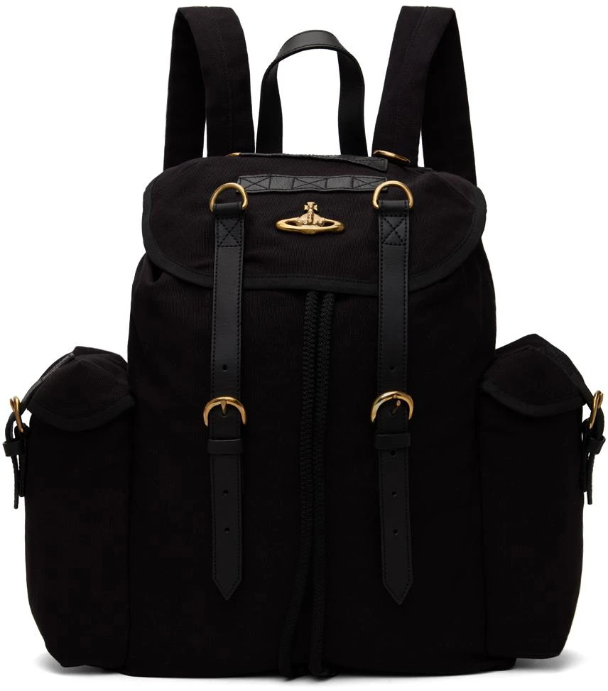 Vivienne Westwood Black Highland Backpack 1