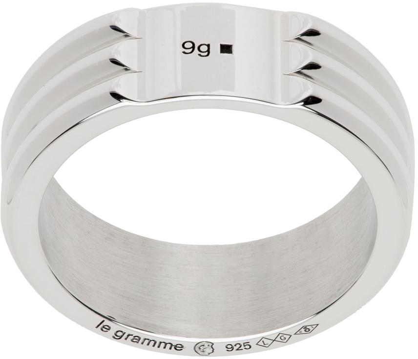 Le Gramme Silver 'Le 9g' Gordon Ring