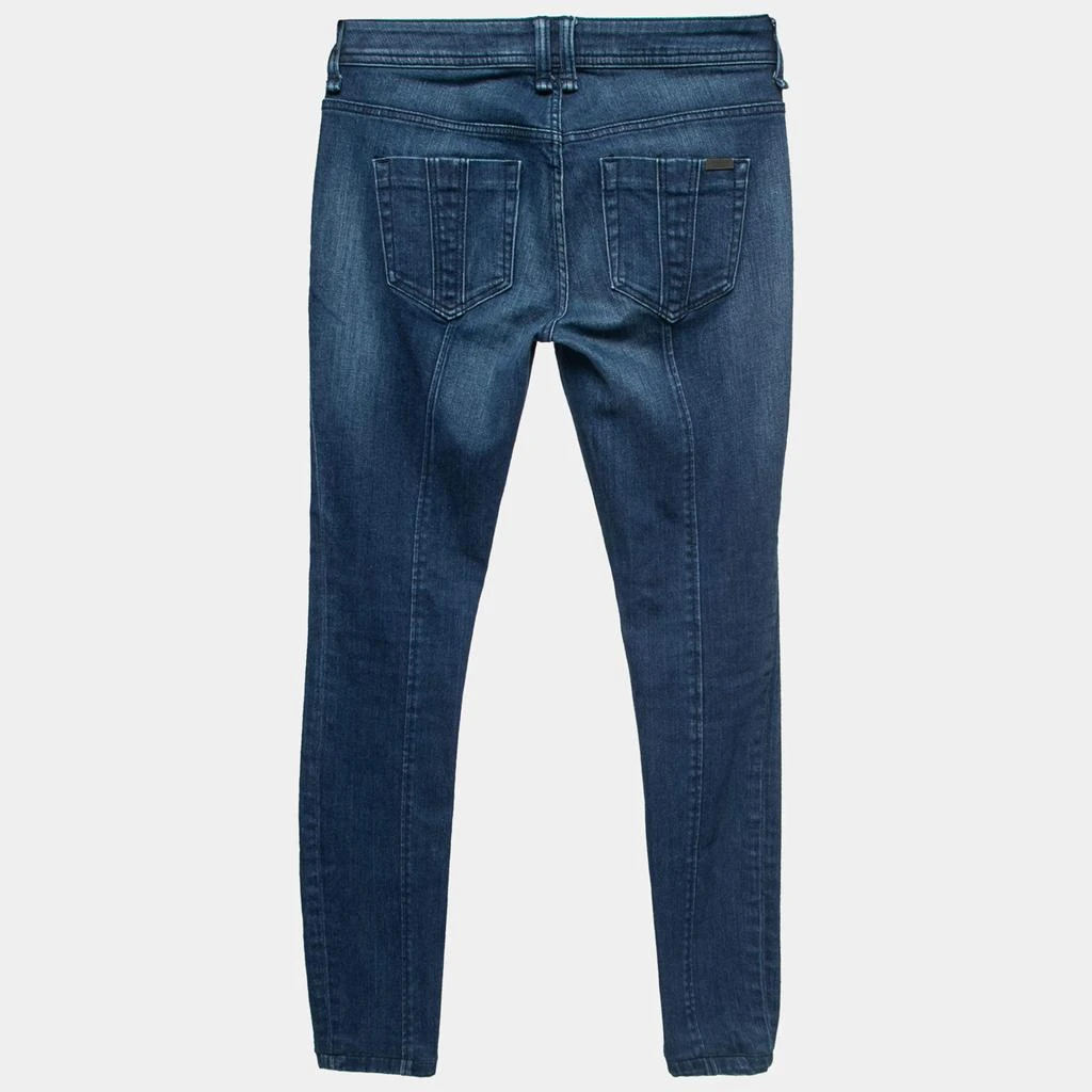 Burberry Burberry Brit Blue Denim Westbourne Skinny Ankle Jeans S Waist 28" 2