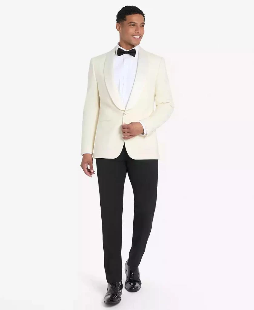 Tommy Hilfiger Men's Solid White Sport Coat 5