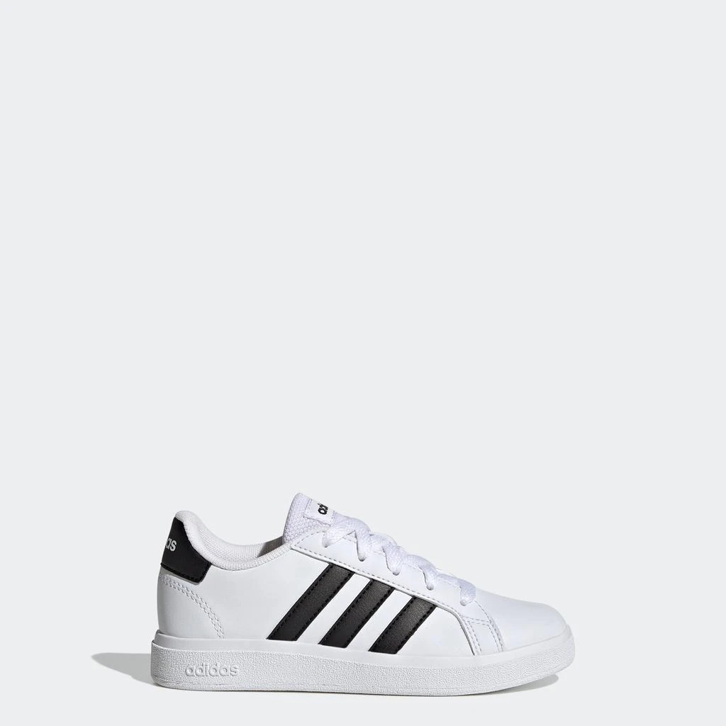 Adidas Kids'  Grand Court Lifestyle Tennis Lace-Up Shoes 1