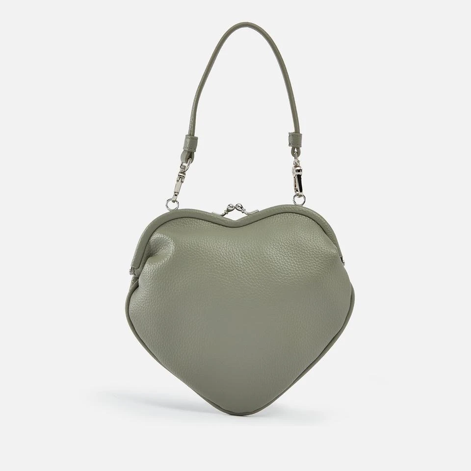 Vivienne Westwood Vivienne Westwood Belle Heart Pebble-Grained Leather Frame Purse 3