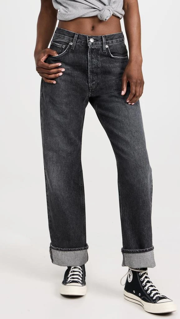 AGOLDE Fran Low Hung Straight jeans 5