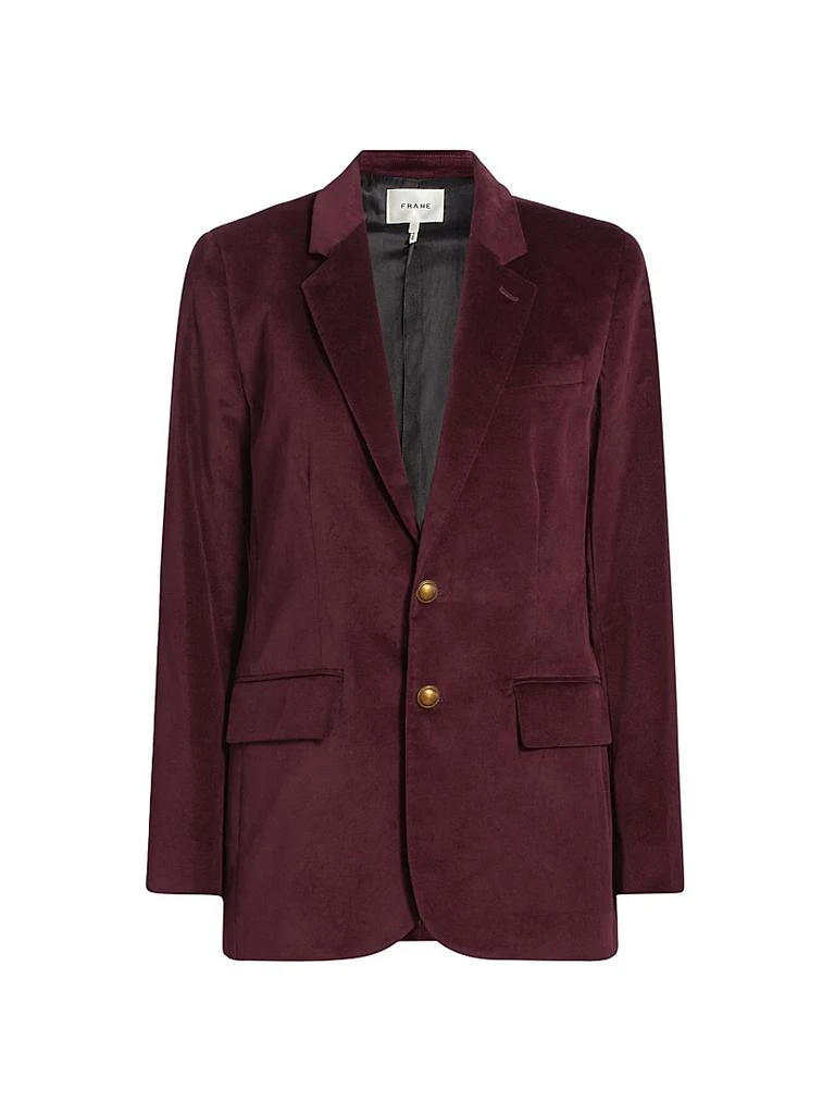 FRAME Everyday Velvet Blazer 1