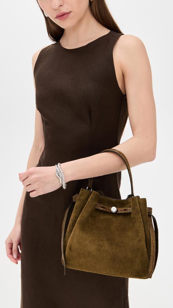 Tory Burch Romy Suede Bucket Bag