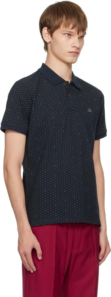 Vivienne Westwood Navy Classic Polo 2