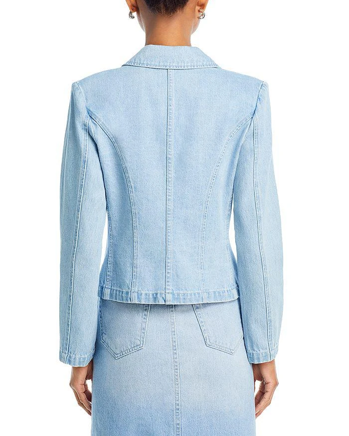 L'Agence Robbie Denim Blazer 3