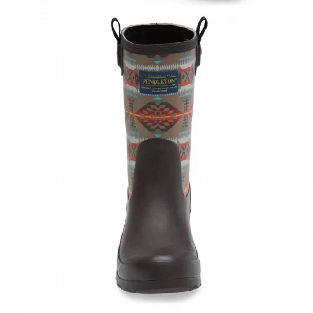 Pendleton Women's Classic Basketmaker Mid Rain Boot In Brown 2