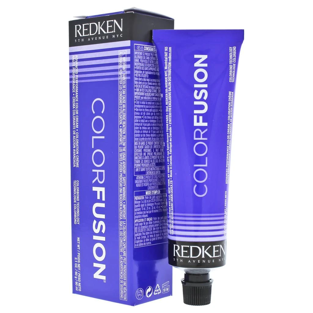 Redken Color Fusion Color Cream Cool Fashion - 4Bv Brown-Violet by  for Unisex - 2.1 oz Hair Color 3