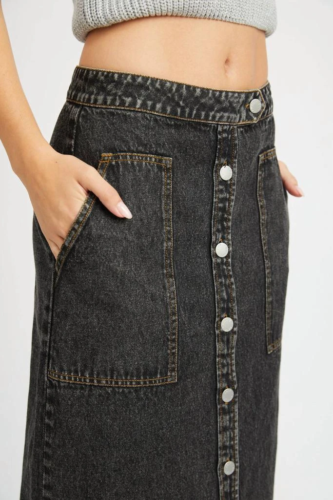 EMORY PARK Emory Park - Nova Denim Maxi Skirt 3