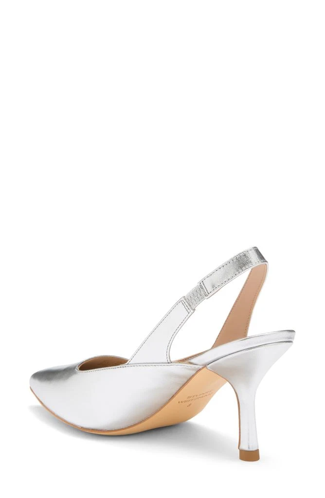 Stuart Weitzman Zuri Slingback Leather Pump 2