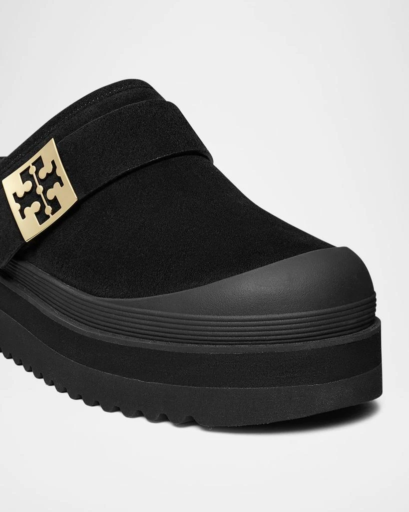 Tory Burch Mellow Shearling Platform Mules 3