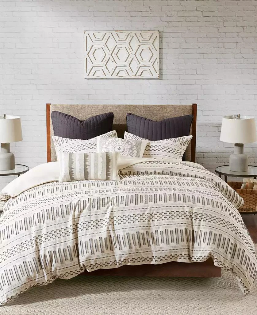 INK+IVY Rhea Jacquard 3-Pc. Comforter Set 1