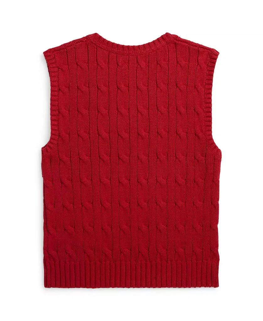 Ralph Lauren Toddler and Little Boys Cable-Knit Sweater Vest 3