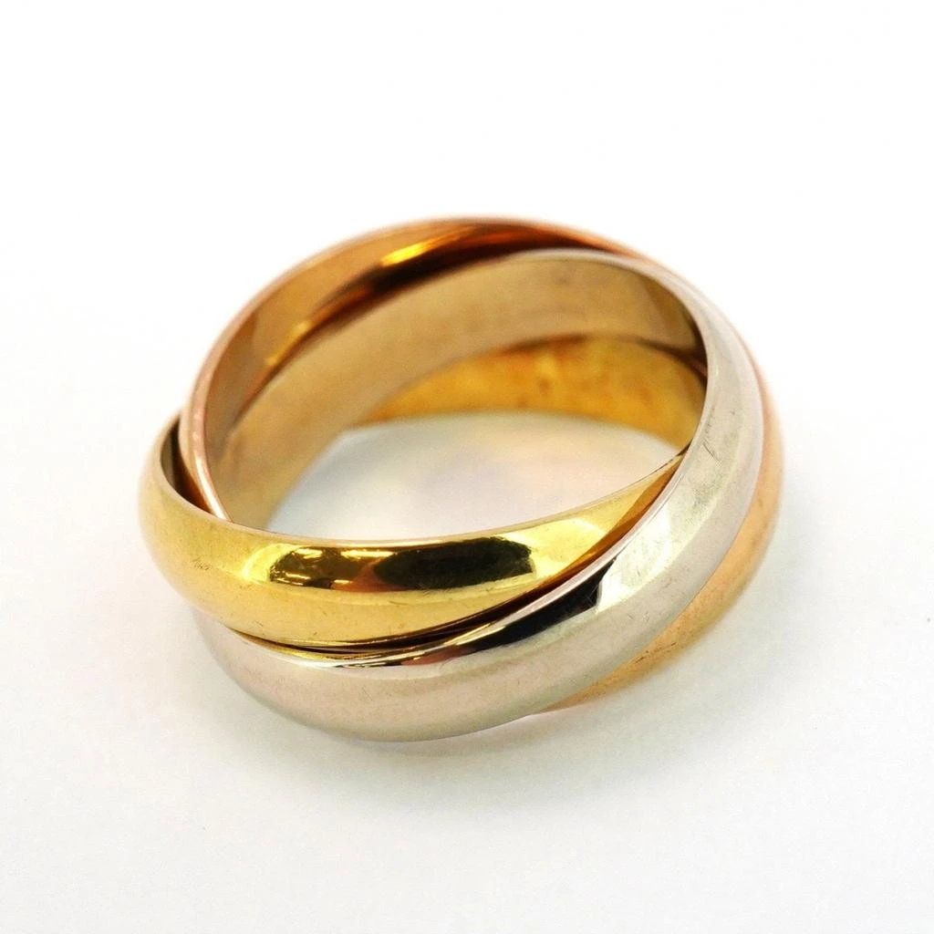 Cartier pink gold (18K) gold (18K) yellow gold (18K) Band Ring (Pre-Owned) 3