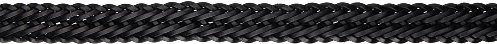Andersons Black Narrow Woven Leather Casual Belt 2