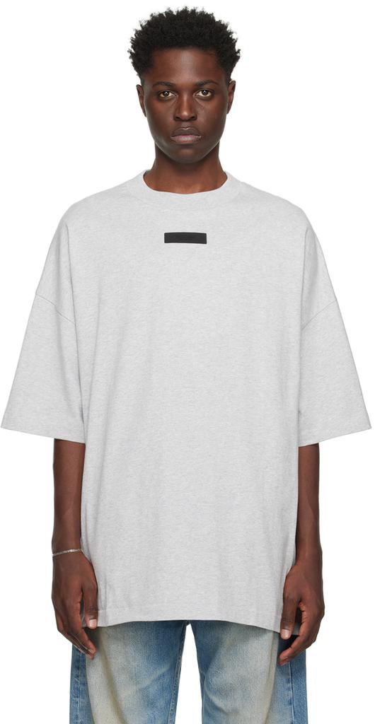 Essentials Gray Crewneck T-Shirt
