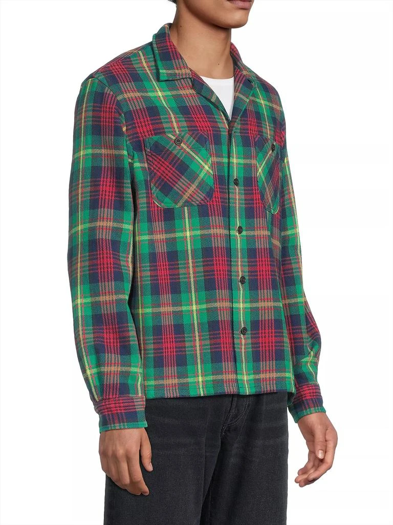 Polo Ralph Lauren Outdoor Flannel Long-Sleeve Camp Shirt 4