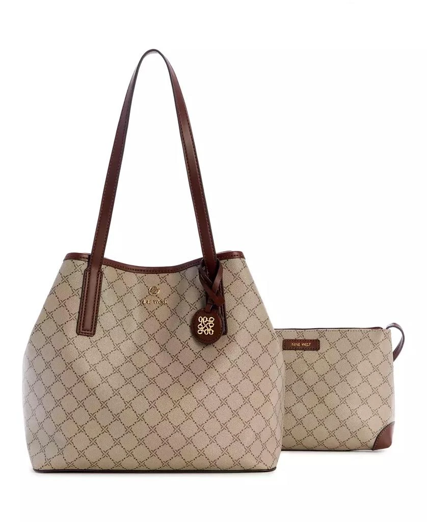 Nine West Women's Delaine 2 in 1 Tote Bag 1