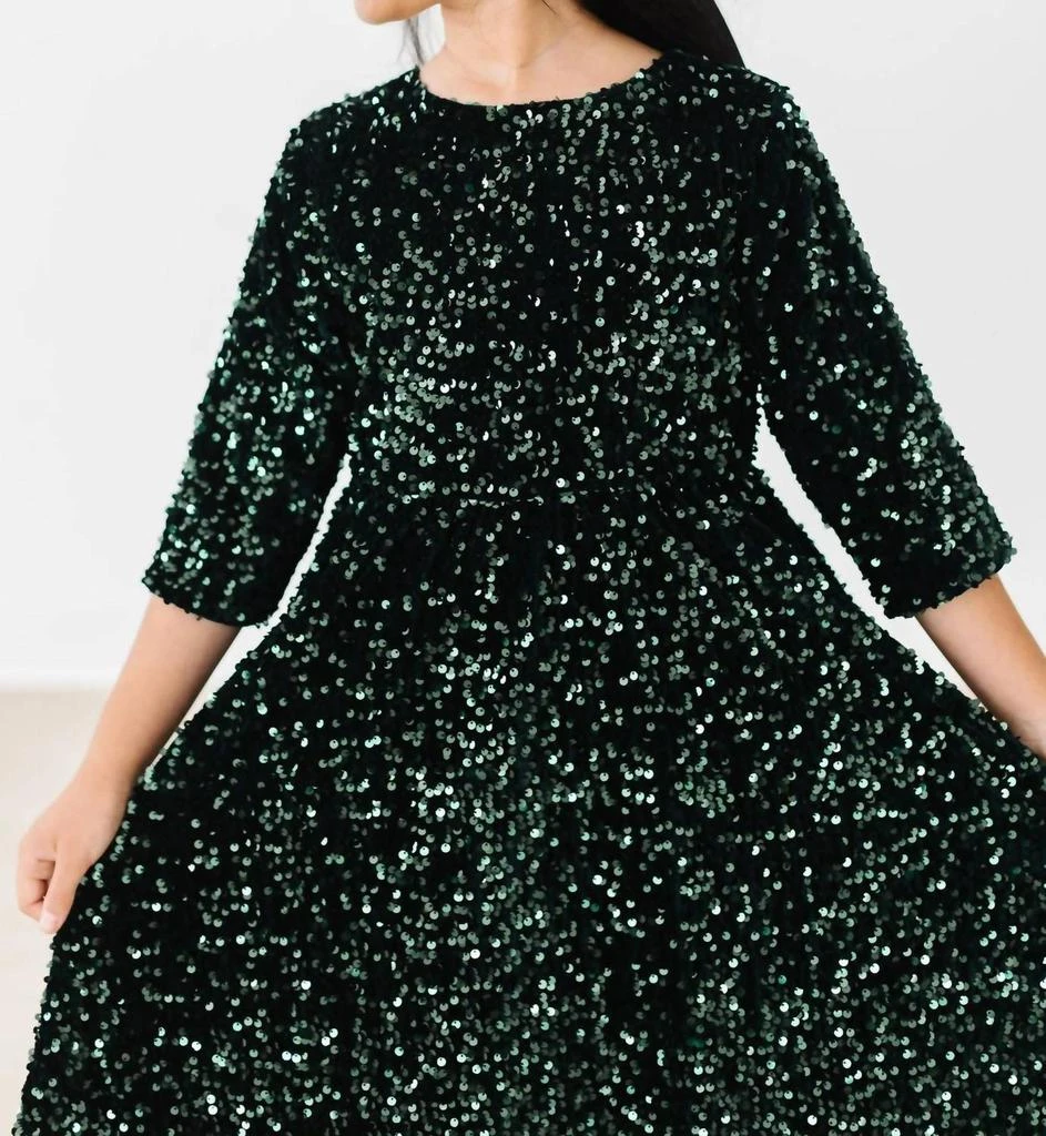 Mila 
Rose Mila 
Rose - Girls
 Velvet Sequin Dress 2