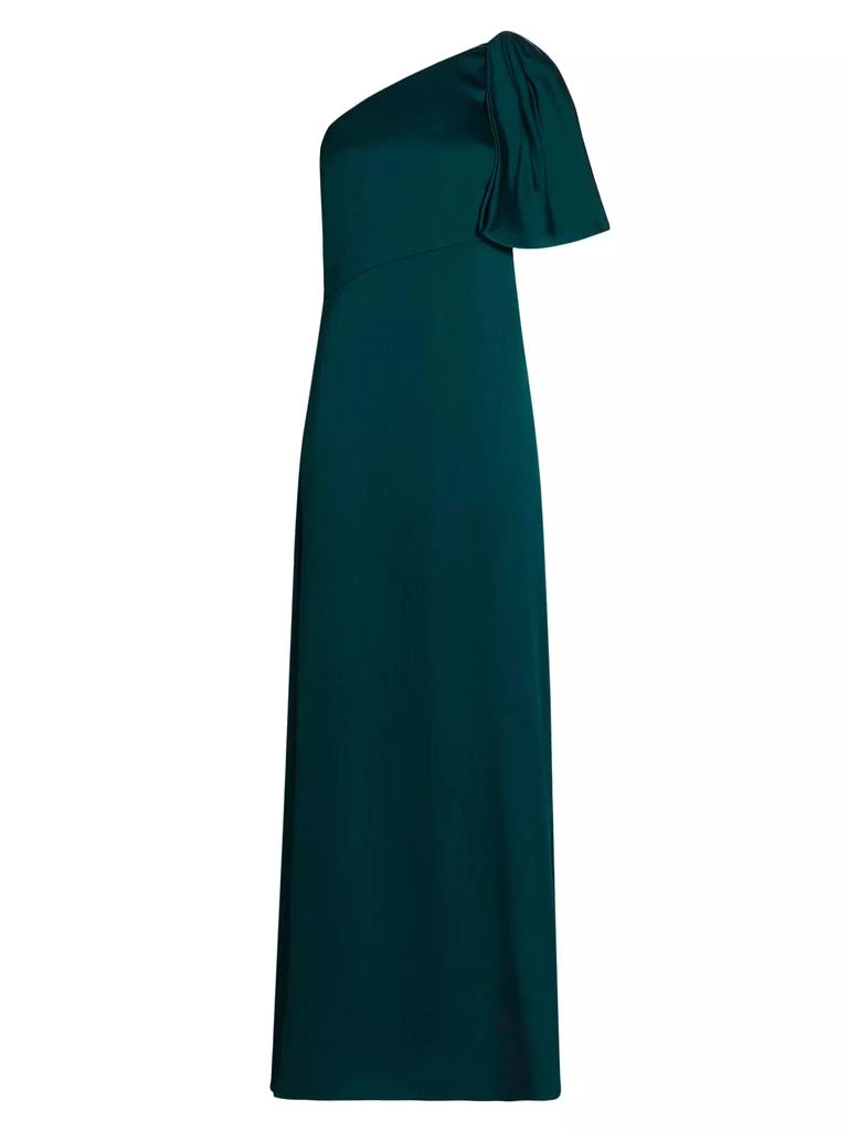 Sachin & Babi Chelsea One-Shoulder Maxi Cocktail Dress 1