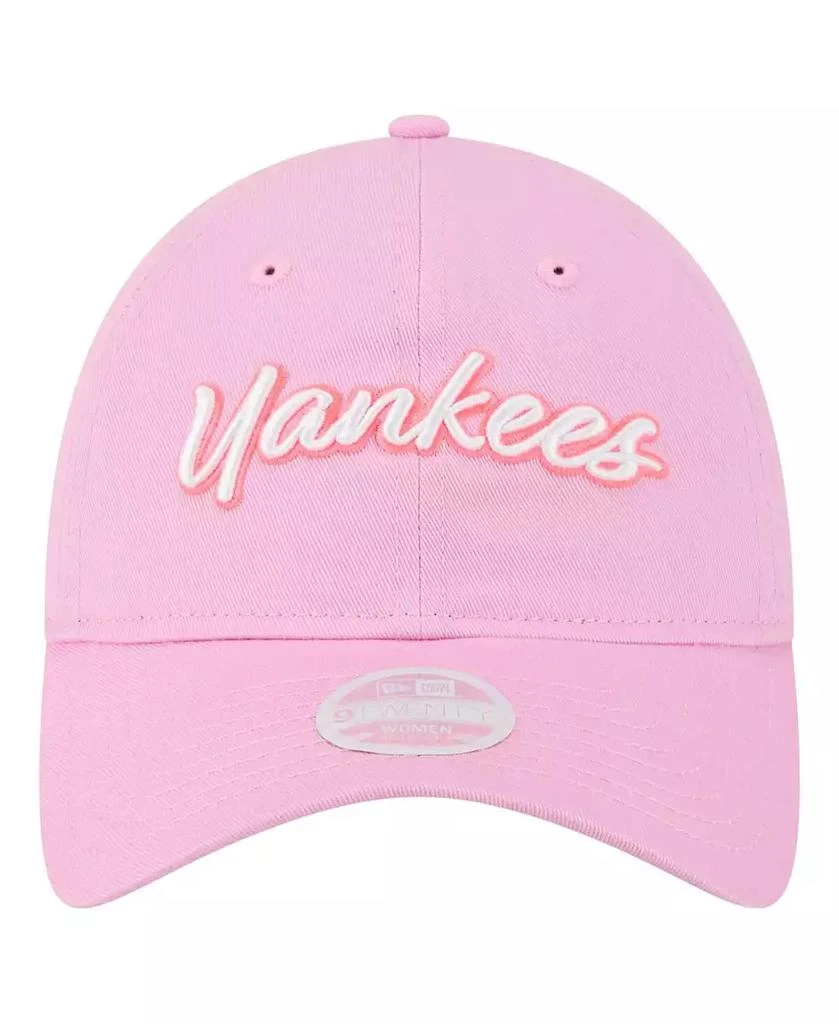 New Era Women's Pink New York Yankees Mother's Day 9TWENTY Adjustable Hat 2