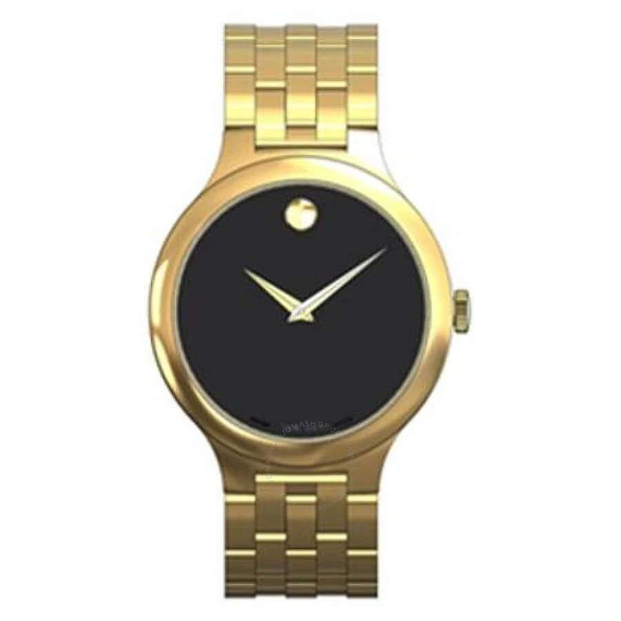 Movado Veturi Quartz Black Dial Ladies Watch 0608046 1