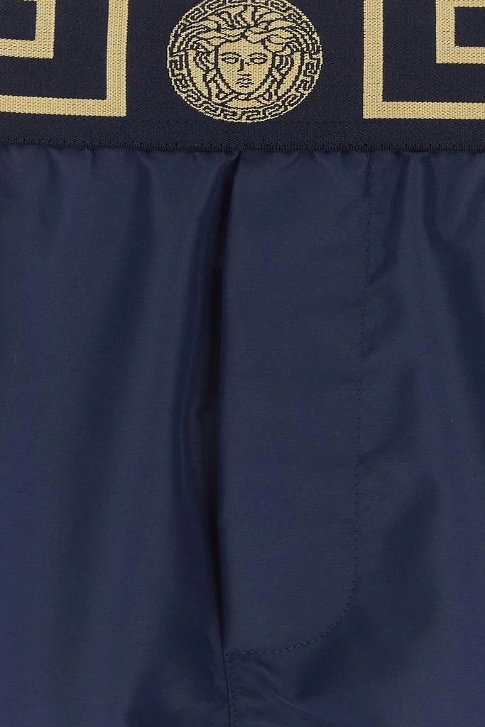 Versace Blue polyester swimming shorts 3
