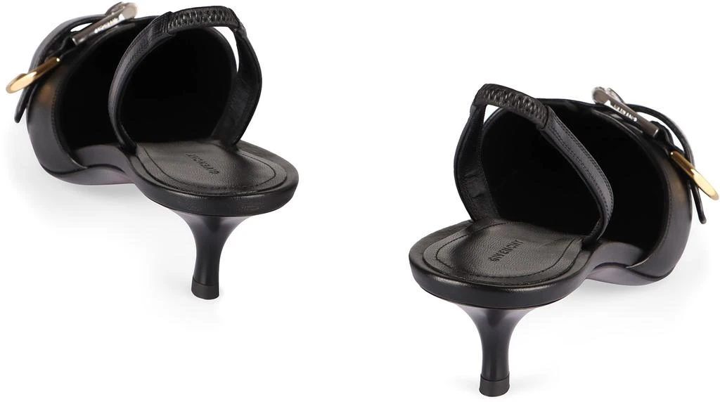 Givenchy BLACK CALF LEATHER WITH HEEL 4