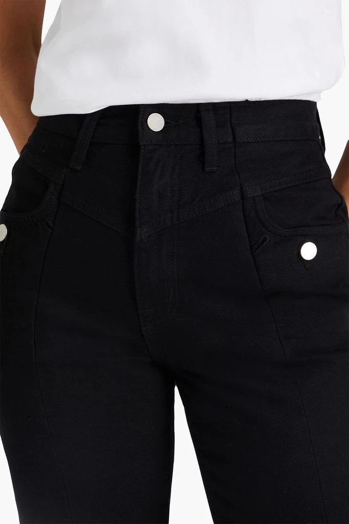 E.L.V. DENIM X THE OUTNET The high-rise flared jeans 4