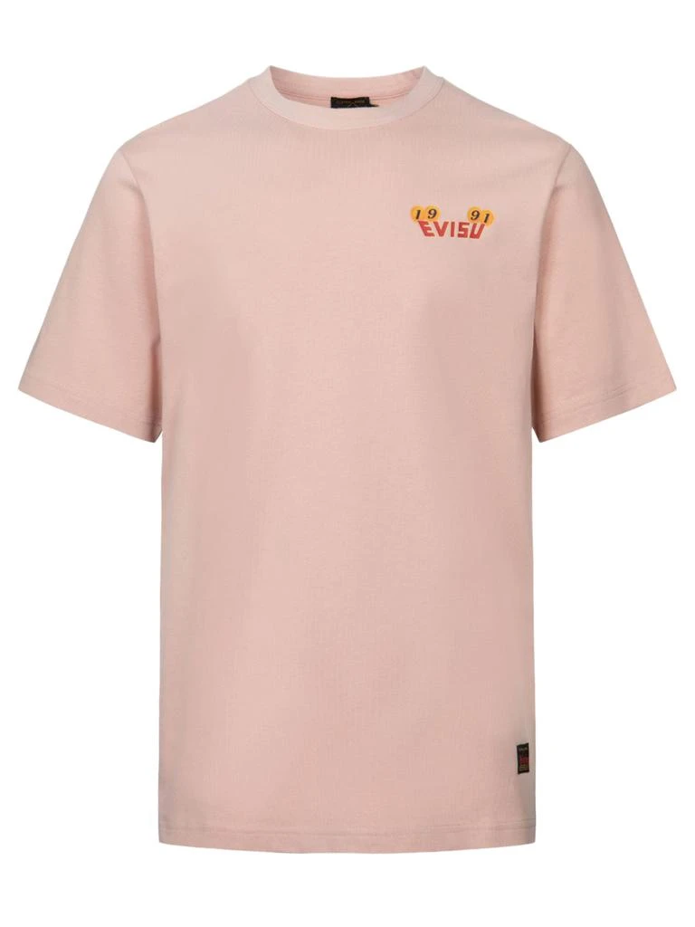 Evisu Pink Cotton Pine Daicock T-shirt 1