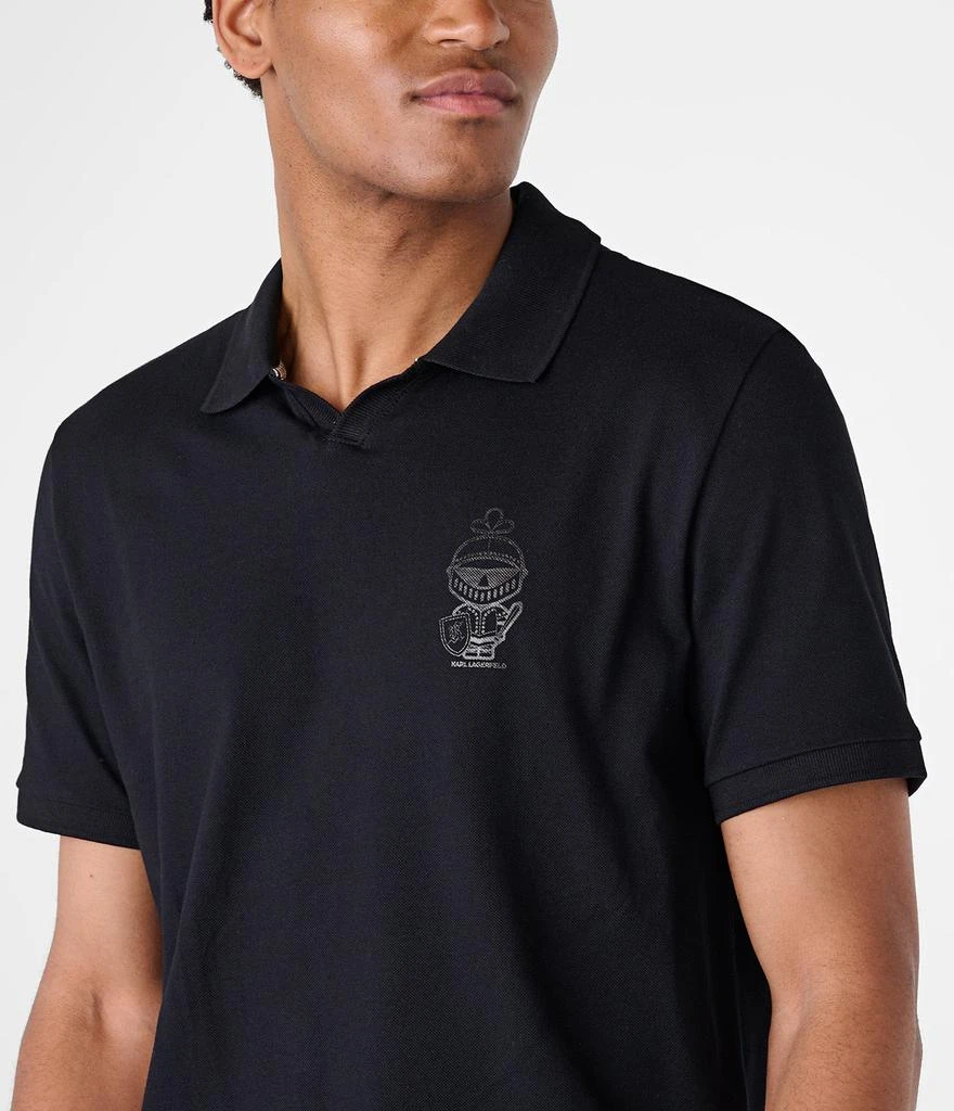 Karl Lagerfeld Paris MICRO PIQUE KARL ARMOUR POLO 3