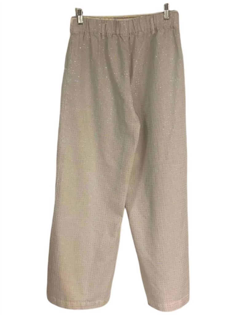 Young Fabulous & Broke Women's Rhinestone Jeans In Beige