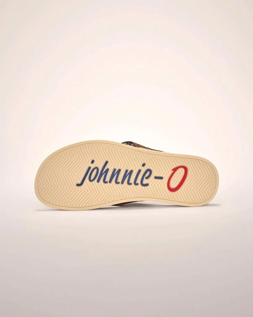 Johnnie-O Johnnie-O - Men's Boardwalk Woven Faux Leather Sandal 4