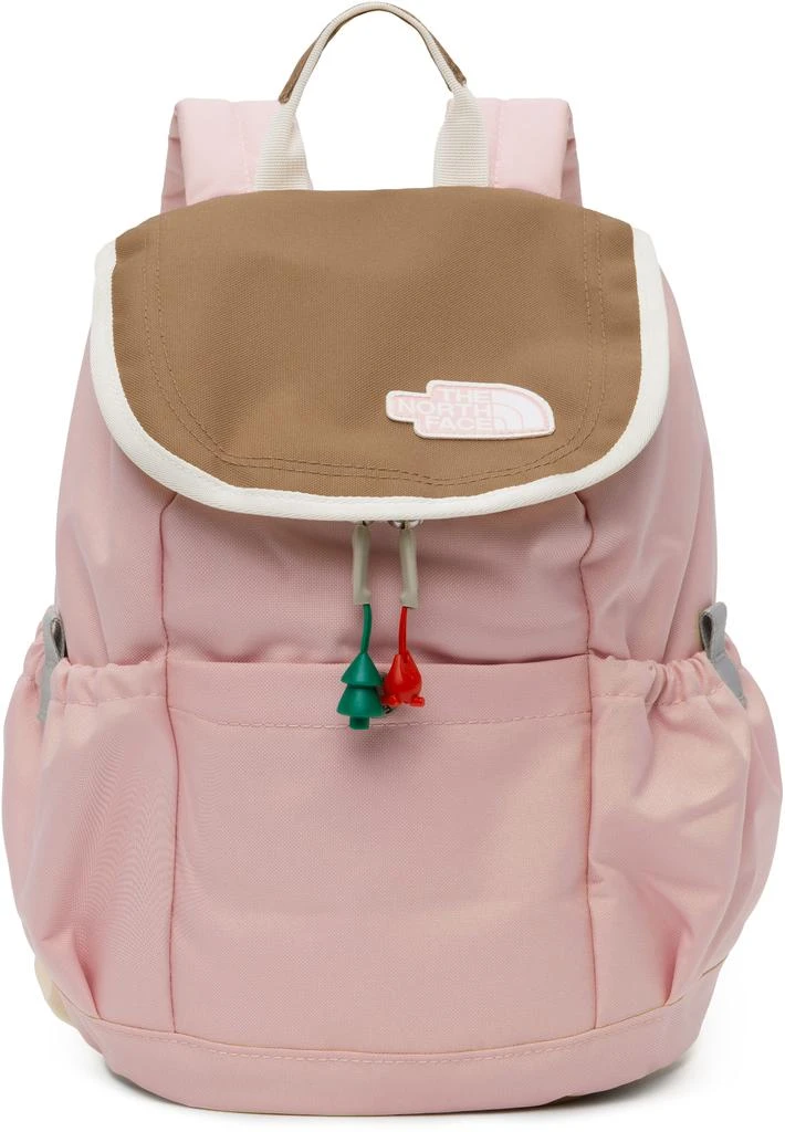 The North Face Kids Pink & Brown Mini Explorer Backpack 1