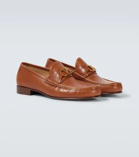 Valentino VLogo leather loafers 5