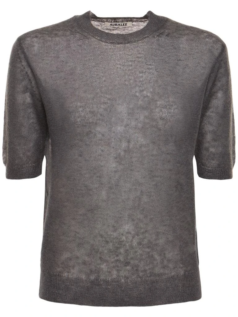 AURALEE Mohair & Wool Knit T-shirt 1