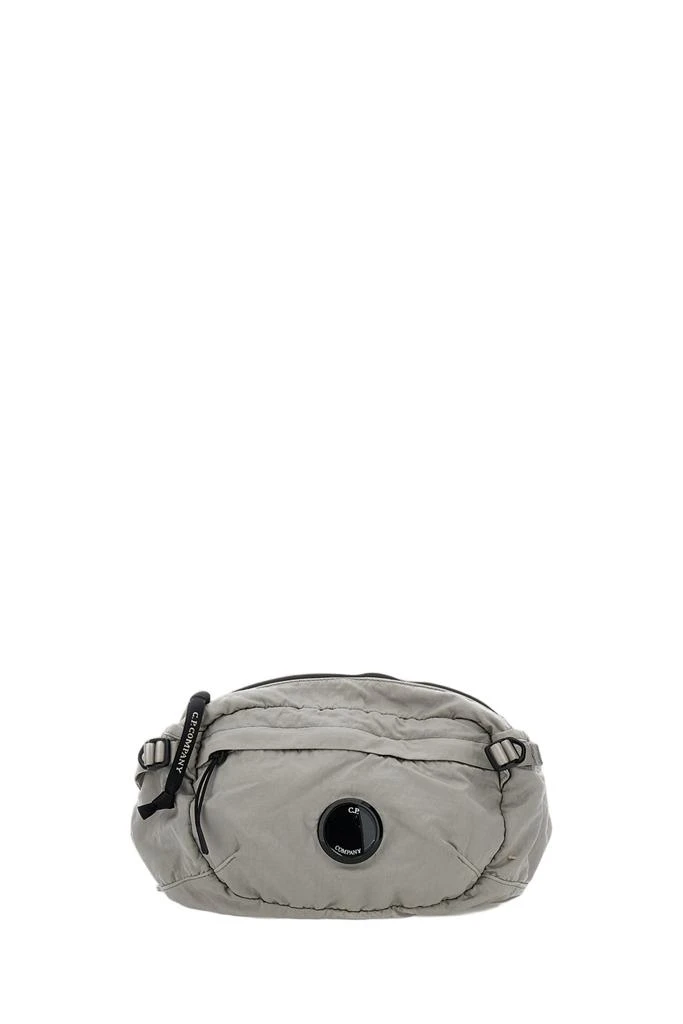 C.P. Company Compact Grey Nylon Crossbody Pack