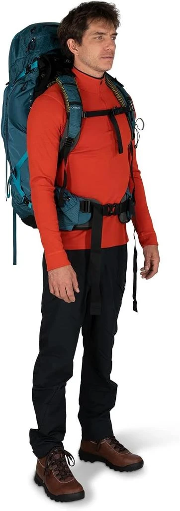 Osprey Osprey Atmos AG 65L Men
s Backpacking Backpack, Black, L/XL 8
