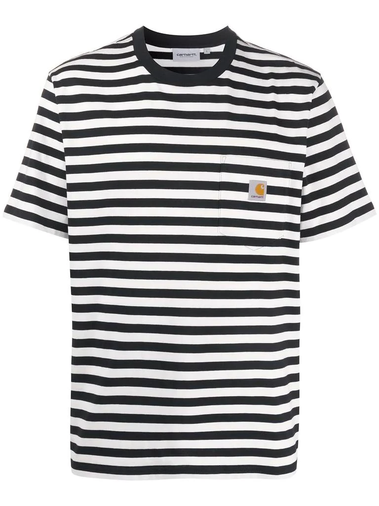 Carhartt striped print T-shirt - men 1