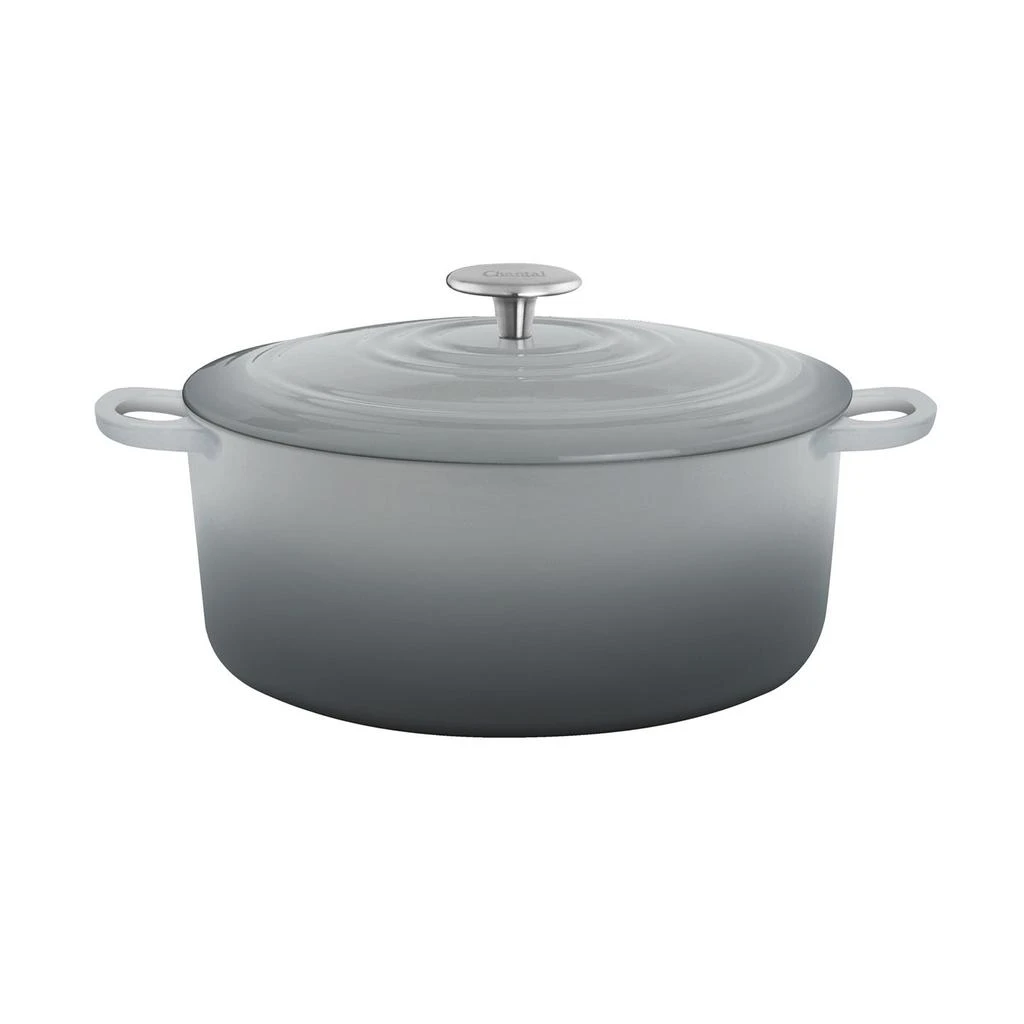 Chantal 5.6 Qt Round Cast Iron Dutch Oven 3