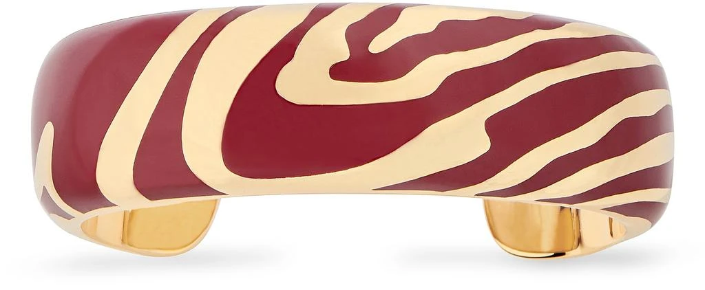 AURELIE BIDERMANN Manchette Liwa bordeaux 1