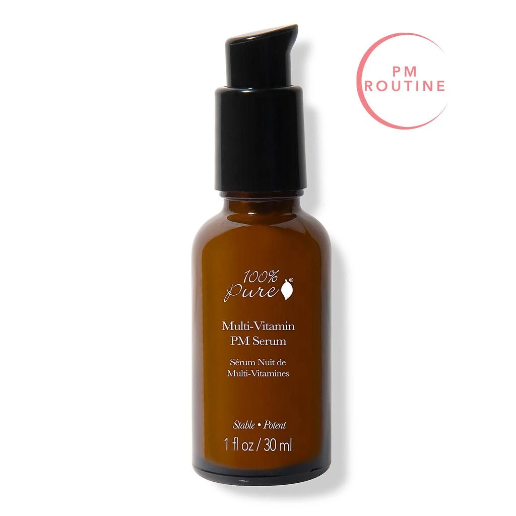 100% Pure Multi-Vitamin + Antioxidants Potent PM Serum